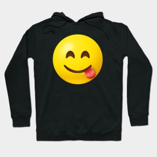 Food savoring emoji Hoodie